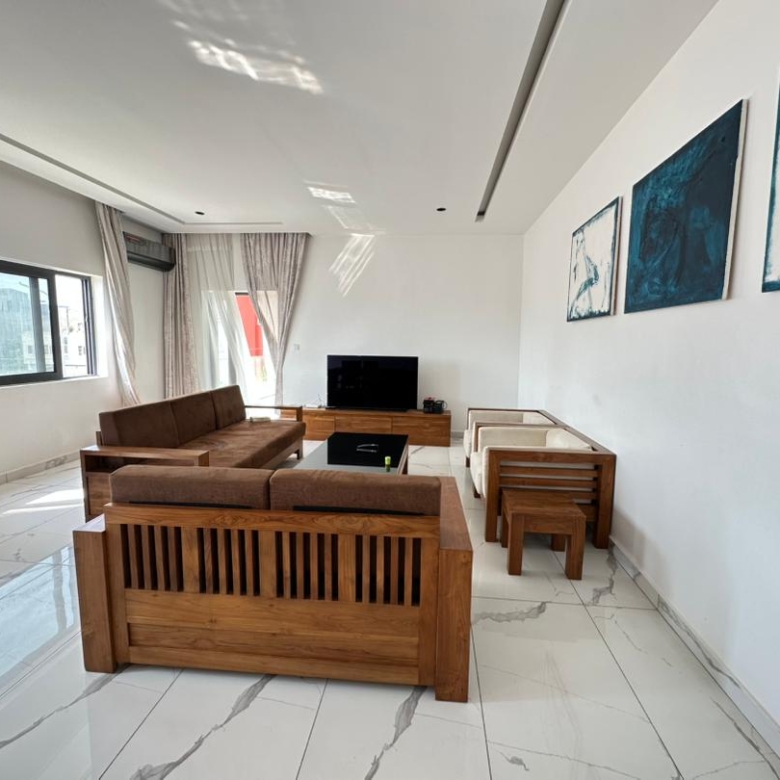 APPARTEMENT MEUBLÉ A LOUER A COTONOU FIDJROSSE PLAGE