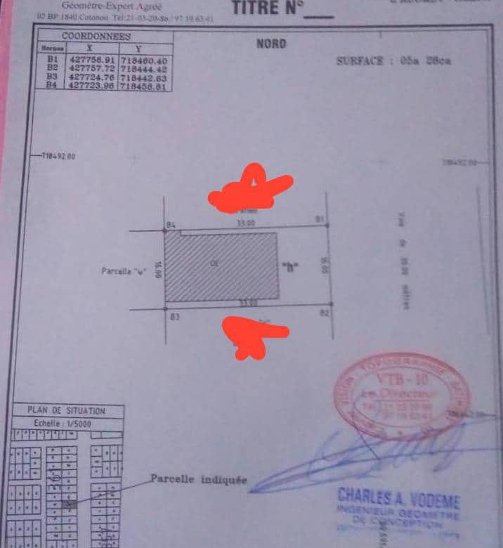 DEUX PARCELLES A VENDRE A ABOMEY-CALAVI ZOPAH