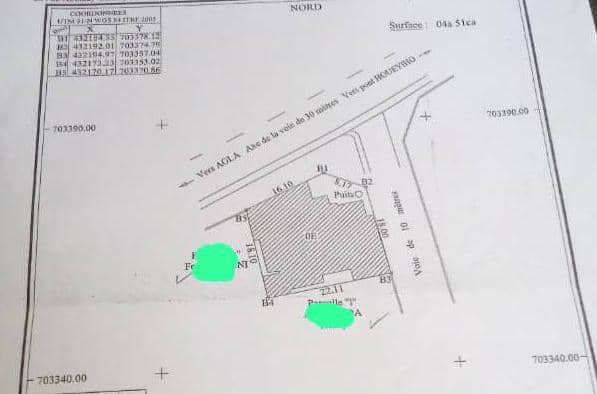 Maison locative à vendre à fidjrossè Aibatin