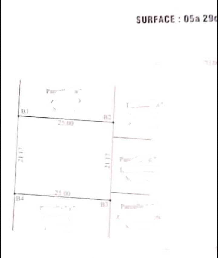 PARCELLE A VENDRE À ABOMEY- CALAVI AHOSSOUGBETA