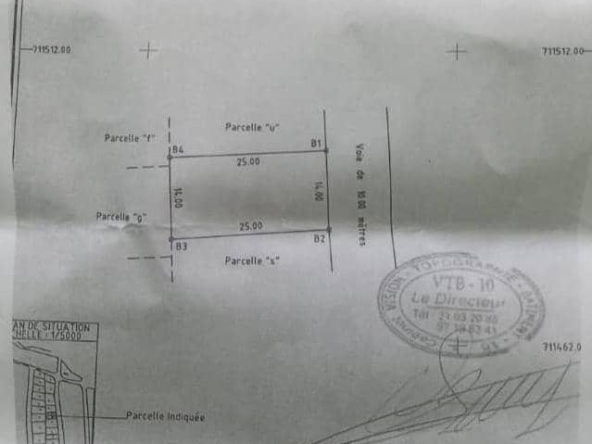 Parcelle à vendre à Abomey-calavi Agori-fifamé