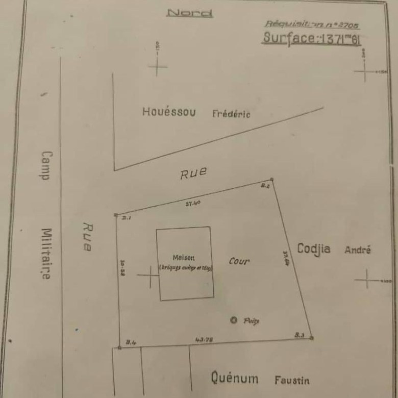 DOMAINE A VENDRE À OUIDAH