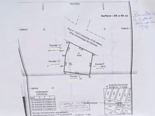 GRANDE PARCELLE A VENDRE A À COTONOU AGLA PYLÔNES (2)