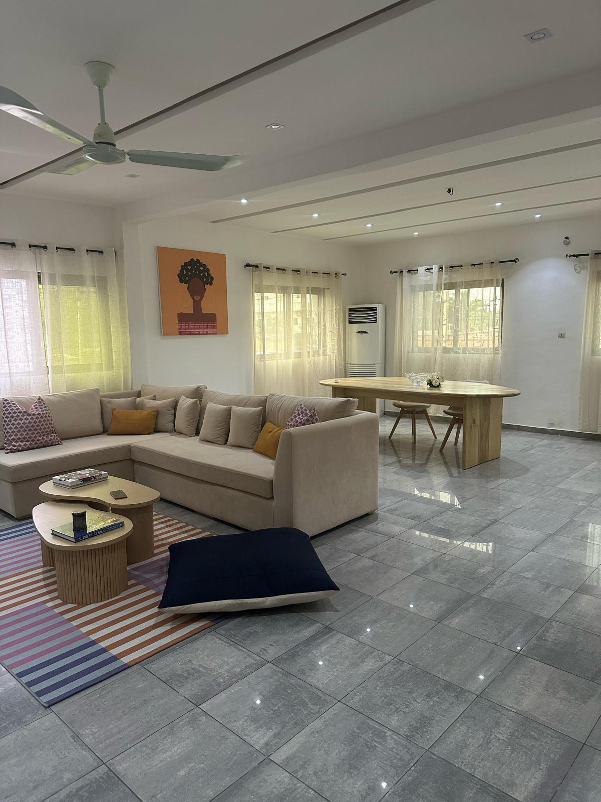 Appartement meublé à louer à Cotonou Haie Vive