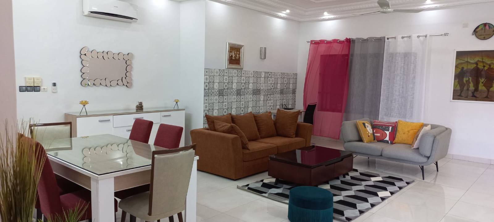 Appartement meublé à louer à Cotonou Fidjrossè