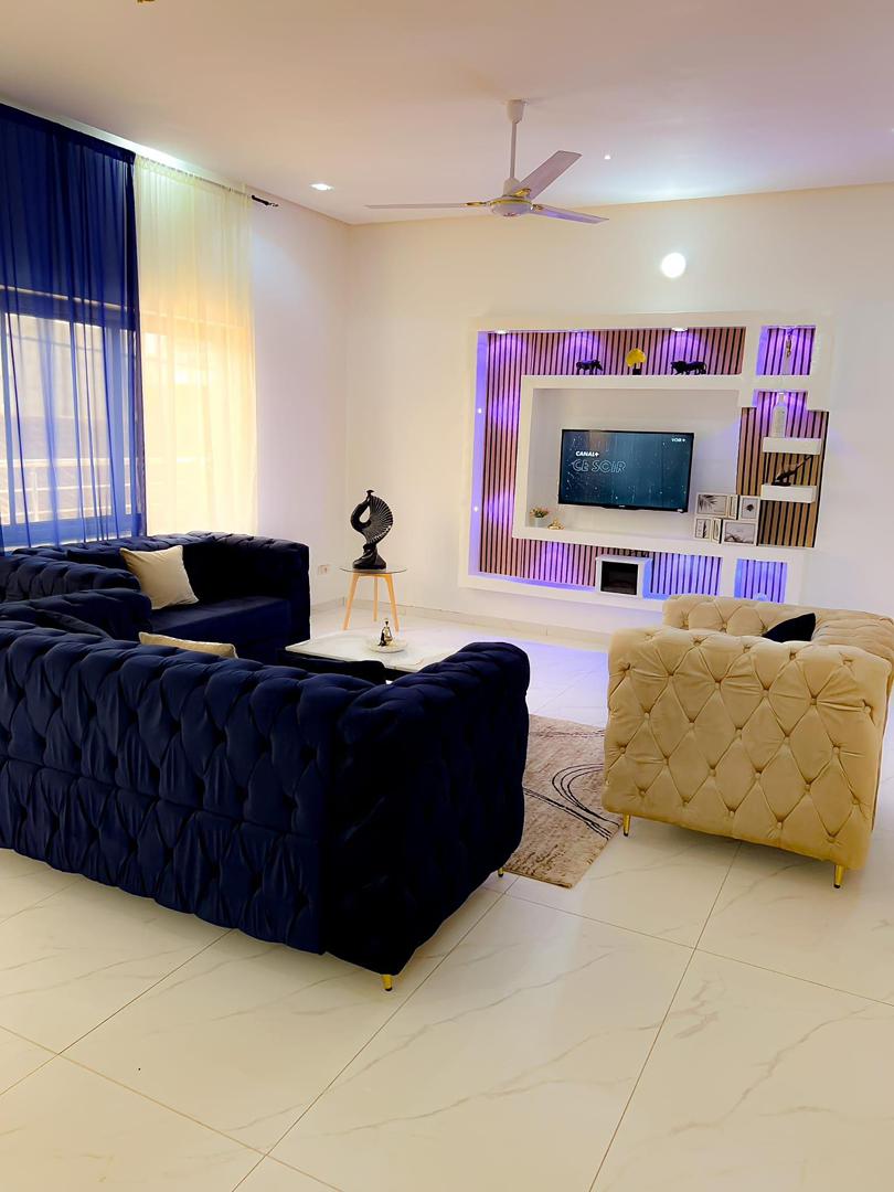 Appartement meublé à louer à Cotonou Fidjrossè plage