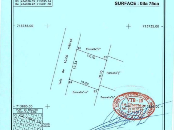 Parcelle à vendre a Abomey-calavi Tokan