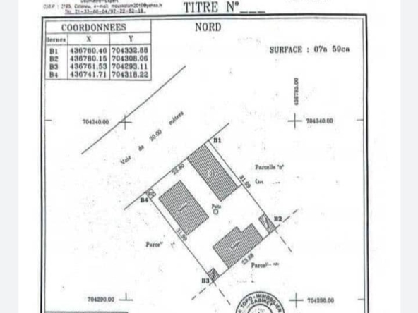Parcelle à vendre à Cotonou jericho