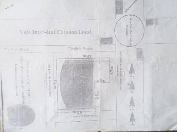 Parcelle à vendre à Cotonou kohounou stade de l'amitié