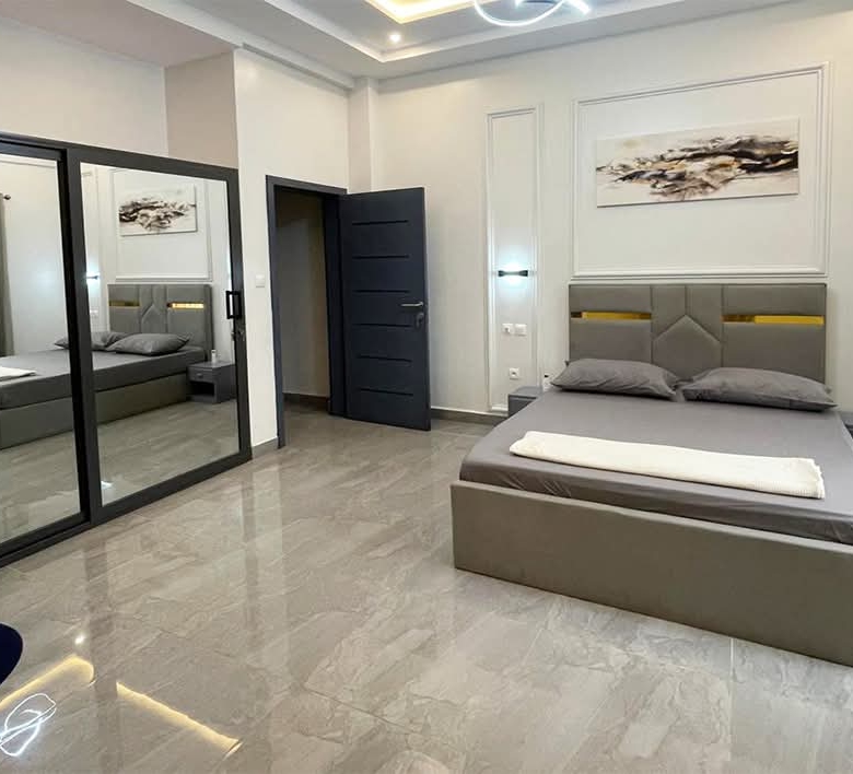 Appartement meublé à louer à Cotonou Akpakpa quartier Jack