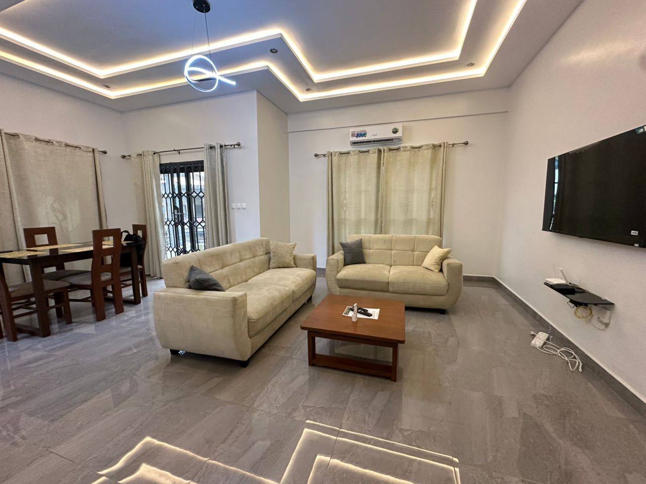 Appartement meublé à louer à Cotonou Akpakpa quartier Jack