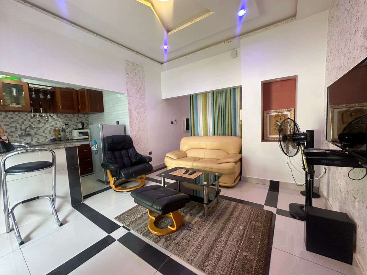 Appartement meublé à louer à Cotonou Fidrossè