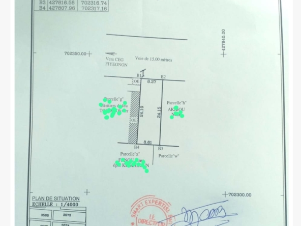 Parcelle à vendre à Cotonou Fidrossè Plage