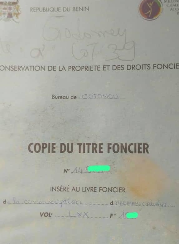 Parcelle à vendre à Abomey-Calavi Godomey (2)