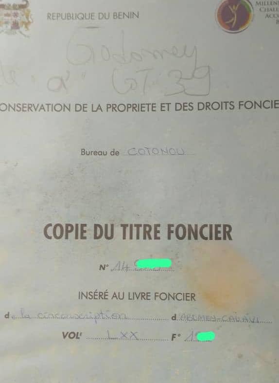 Parcelle à vendre à Abomey-Calavi Godomey (2)