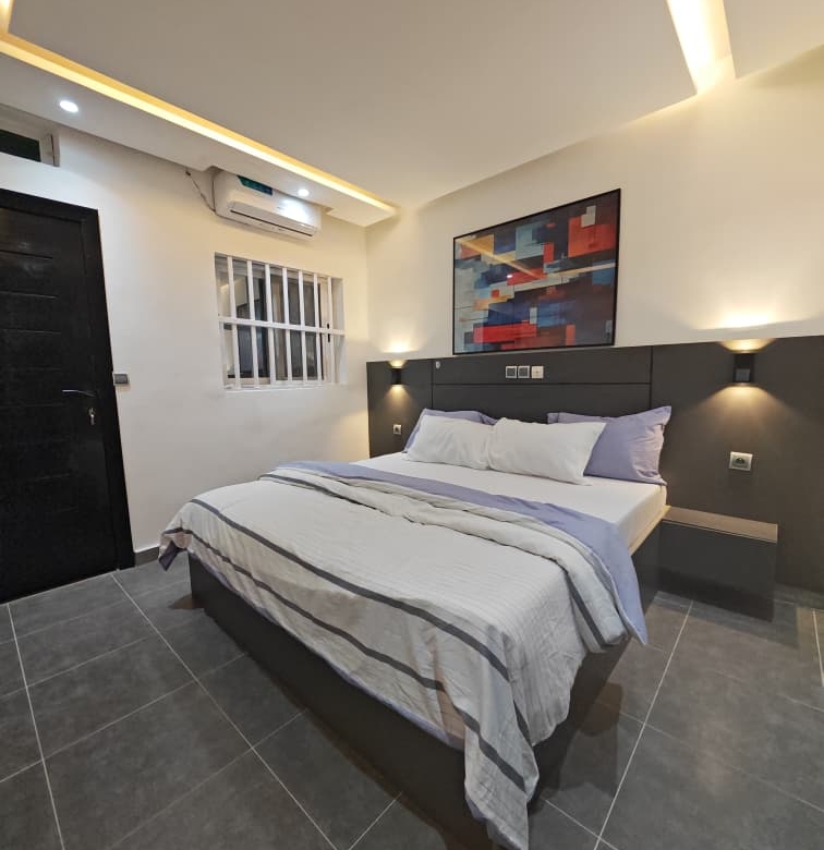 Appartement meublé à louer à Cotonou Akpakpa Quartier Jack