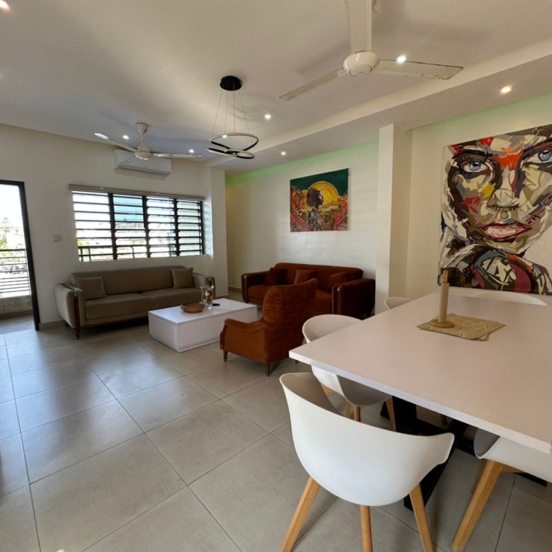 Appartement meublé à louer à Cotonou Fidjrossè Plage