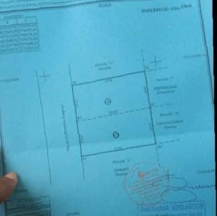 Parcelle clôturée à vendre à Abomey-Calavi Zopah