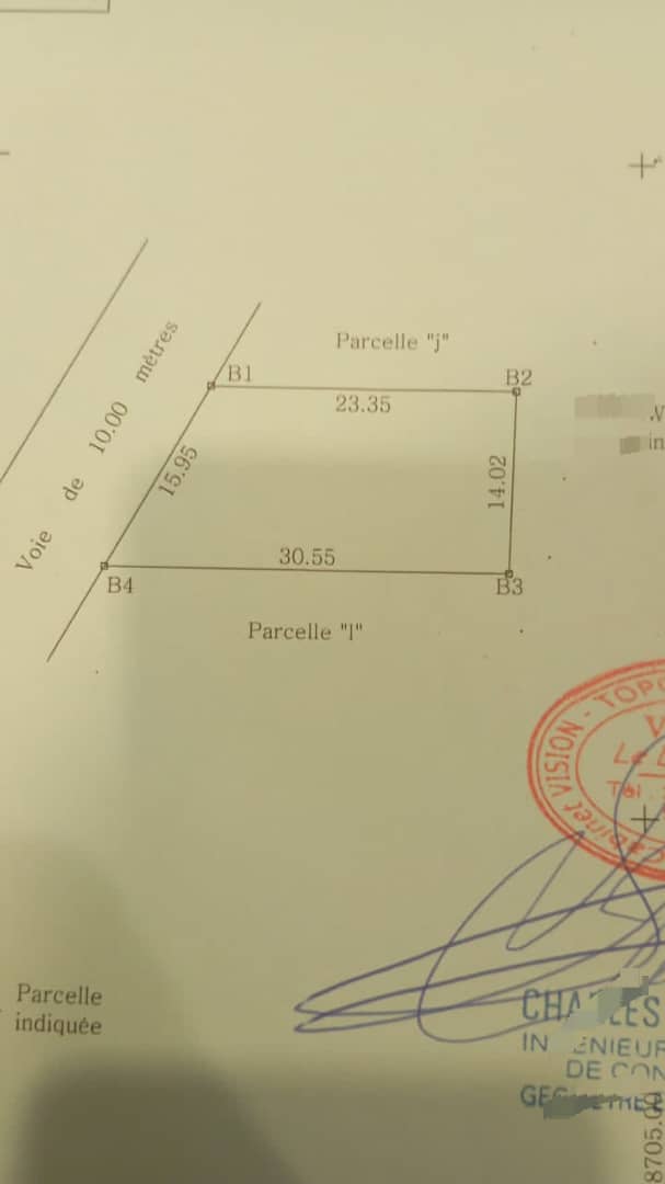 Parcelle à vendre à Togbin Kpèvi