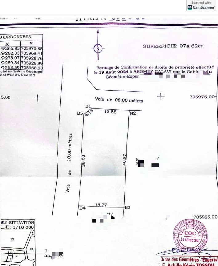 Parcelles à vendre à Cococodji