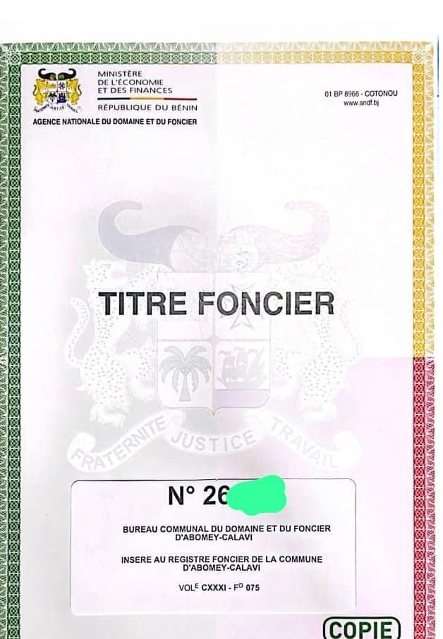 Parcelles à vendre à Cococodji