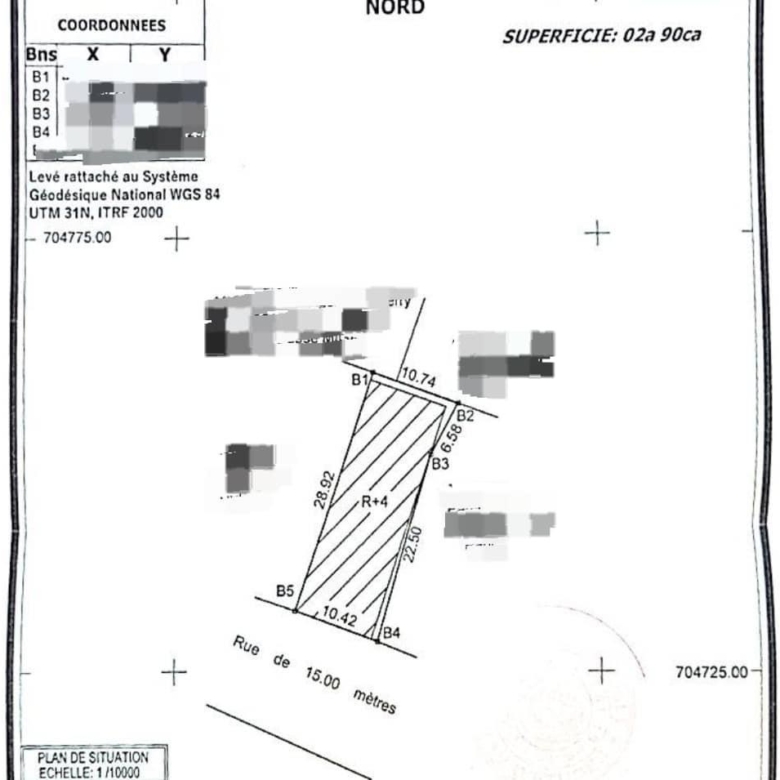 Immeuble locatif à vendre à Cotonou Agontinkon