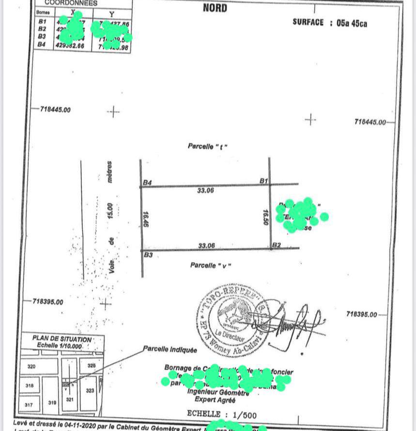 Parcelle à vendre à Abomey-Calavi Akassato (2)
