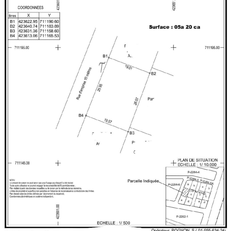 Parcelle à vendre à Abomey-Calavi Houèto