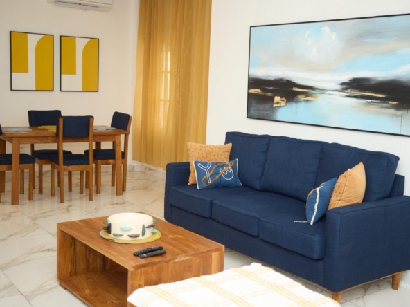 Appartement meublé à louer à Cotonou Fidjrossè Plage (118)