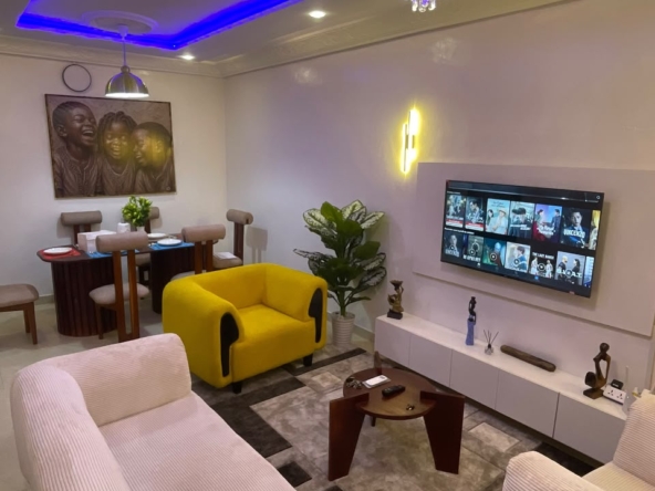 Appartement meublé à louer à Cotonou Fidjrossè plage (134)