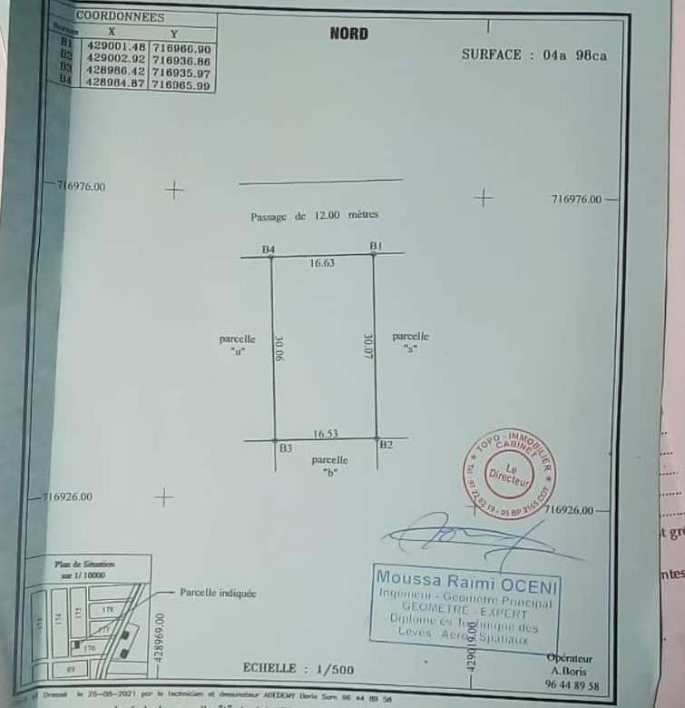DEUX PARCELLES à vendre à ABOMEY CALAVI ZOPAH (2)