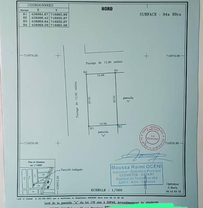 DEUX PARCELLES à vendre à ABOMEY CALAVI ZOPAH (2)