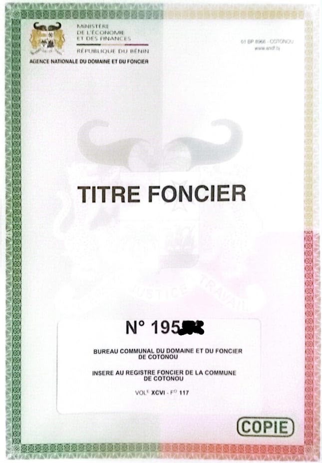 Parcelle a vendre a Cotonou Agontikon