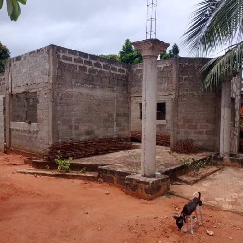 Parcelle batie a vendre a Ouidah